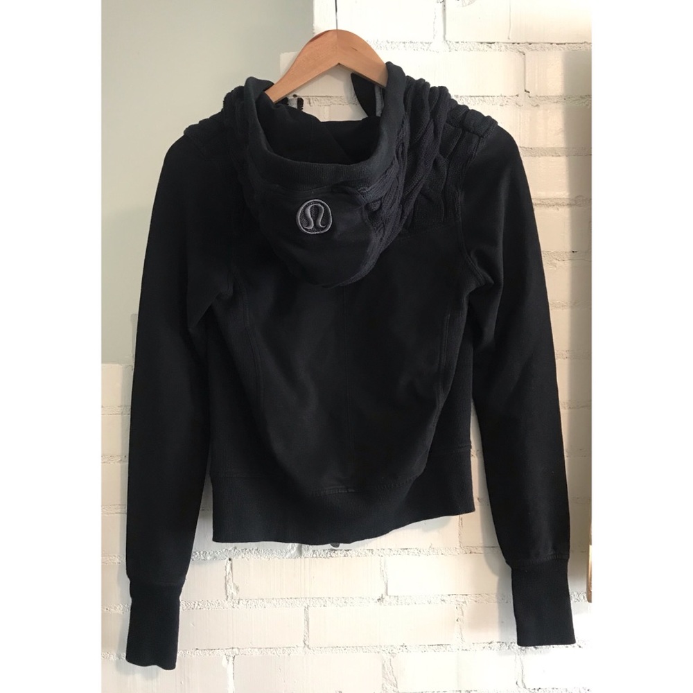 Lululemon scuba hoodie with sweater knit hood - Picture 5 of 6